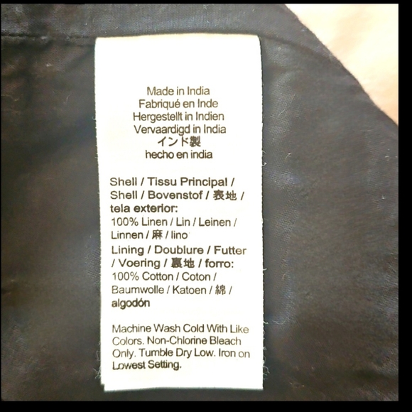 J. CREW Maxine Black High Neck Linen Shift Dress - Picture 9 of 10